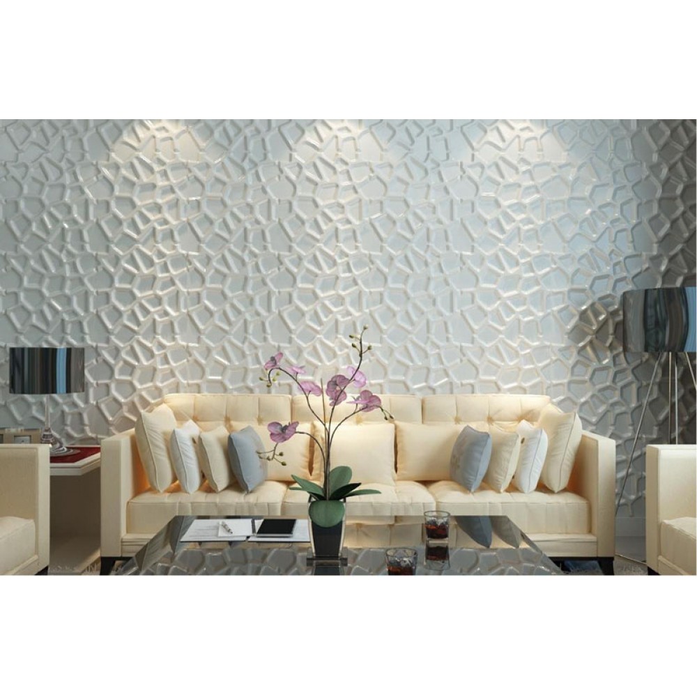 Διακόσμηση τοίχου 3D πάνελ PVC Πέτρα Ιστός 50x50cm (τμχ) WA0010-PCS Διακόσμηση τοίχου 3D πάνελ PVC Πέτρα Ιστός 50x50cm (τμχ) WA0010-PCS