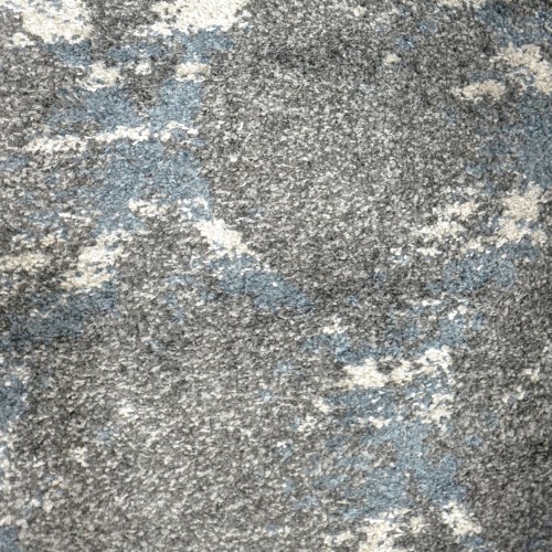 Χαλιά Shaggy Logan L0075-ANBL Ανθρακί-μπλε 160x230cm