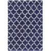 Χαλιά Shaggy Moroccan Woven 283BL Μπλε-ιβουάρ 240x300cm