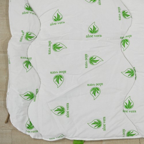 Υπέρδιπλο Ανώστρωμα στρώματος Aloe Vera με 4 λάστιχα 180x200 MAT031