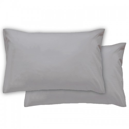 Σετ μαξιλαροθήκες (2τμχ) 50x70cm Γκρι ανοιχτό PC1325-LGR Σετ μαξιλαροθήκες (2τμχ) 50x70cm Γκρι ανοιχτό PC1325-LGR