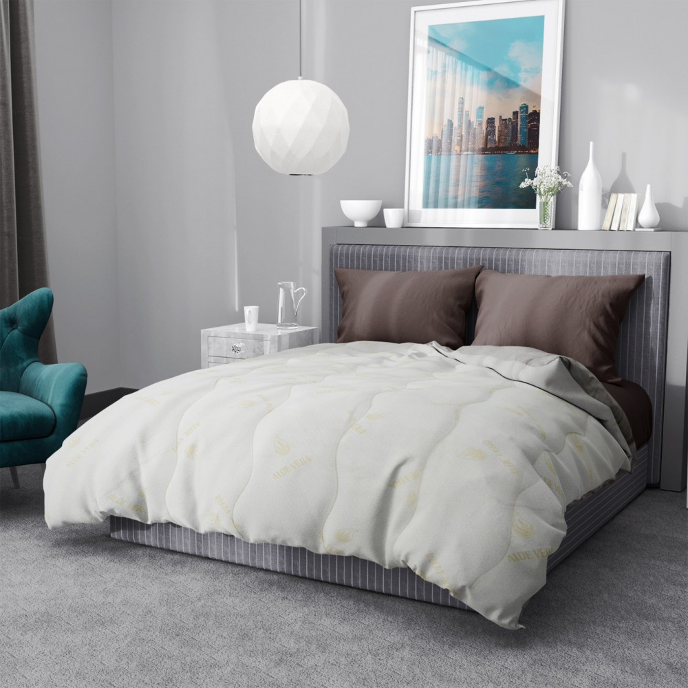 Υπέρδιπλο Πάπλωμα Aloe Vera Μπεζ QLT-BGALOE 200X240cm Υπέρδιπλο Πάπλωμα Aloe Vera Μπεζ QLT-BGALOE 200X240cm