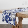 Σετ Runner με 4 Διακοσμητικές θήκες για Μαξιλάρια Flower BFK-01027 Σετ Runner με 4 Διακοσμητικές θήκες για Μαξιλάρια Flower BFK-01027