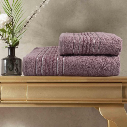 Σετ Πετσέτες Βαμβακερές 2τμχ Iris Σάπιο μήλο TW38-RA Σετ Πετσέτες Βαμβακερές 2τμχ Iris Σάπιο μήλο TW38-RA