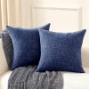 Διακοσμητικό Μαξιλάρι (1τμχ) Chenille DC427-BLU Μπλε (45x45cm) - Sarayhome