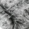 1 + 1  ΔΩΡΟ Διπλή Κουβέρτα Flannel Sherpa Προβατάκι Shaggy Ombre ιβουάρ-γκρι (200X240) KFS221-IVGR