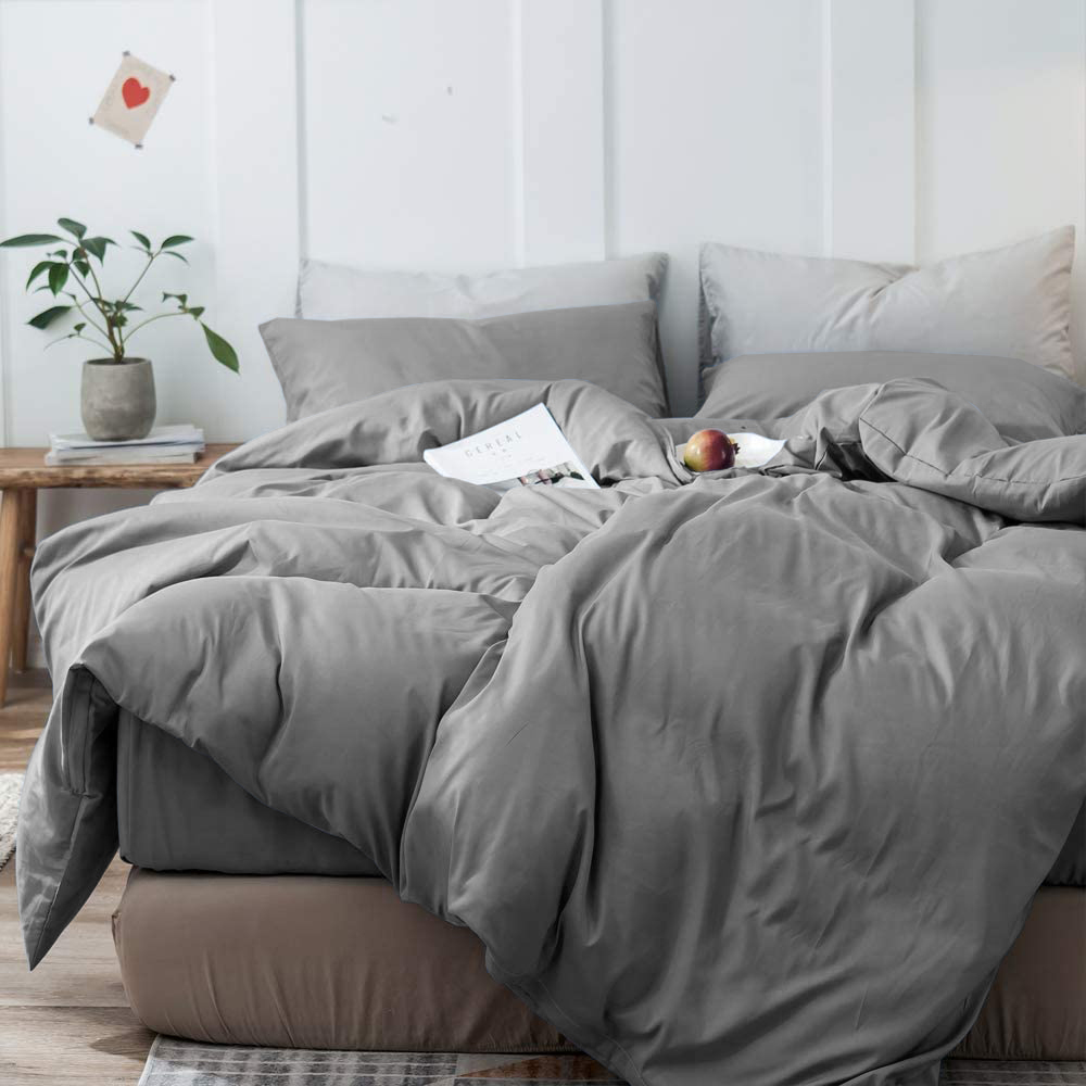 Single Set Duvet Cover DC632-DGR Single Set Duvet Cover DC632-DGR