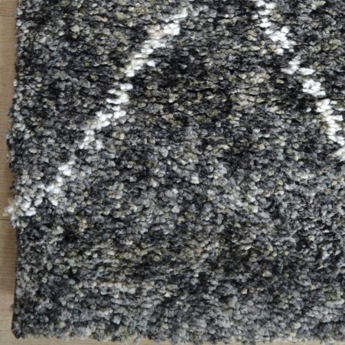 Χαλιά Shaggy Moroccan Thom Abstract TH-128GRIV Ανθρακί 160x220cm Χαλιά Shaggy Moroccan Thom Abstract TH-128GRIV Ανθρακί 160x220cm