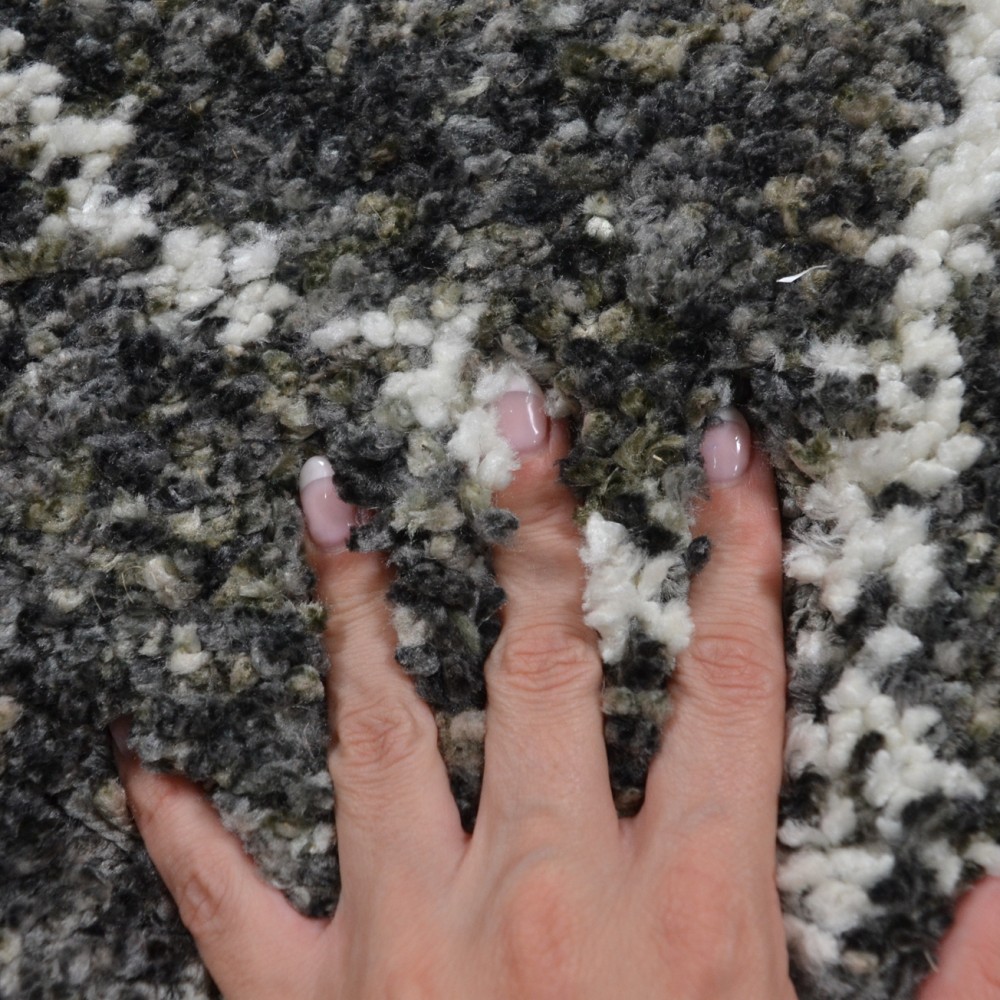 Χαλιά Shaggy Moroccan Thom Abstract TH-128GRIV Ανθρακί 160x220cm Χαλιά Shaggy Moroccan Thom Abstract TH-128GRIV Ανθρακί 160x220cm