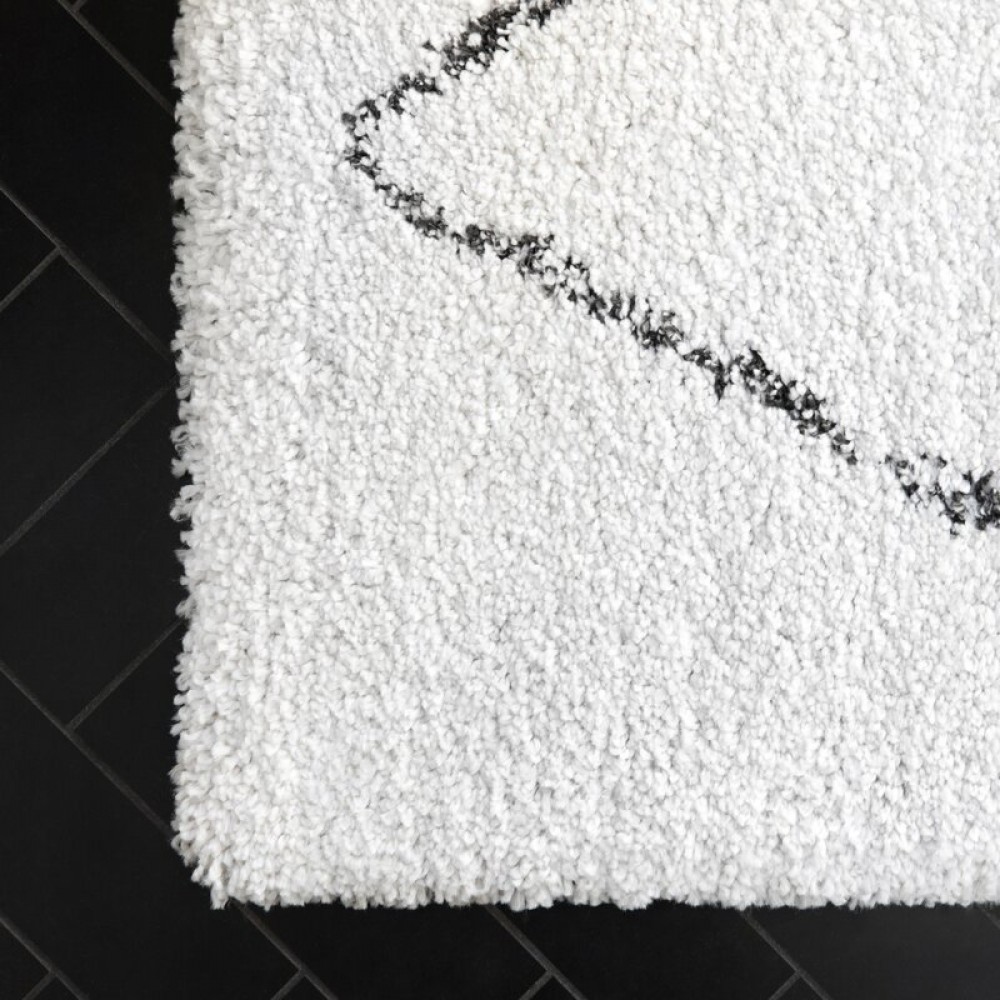 Χαλιά Shaggy Moroccan Bonifay R869IV 160x230cm