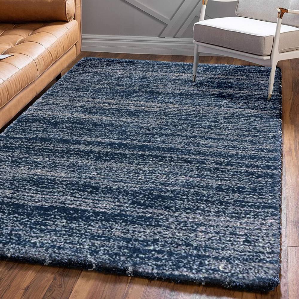 Χαλιά Shaggy Thom Mix 1946-BL Μπλε 240x300cm Χαλιά Shaggy Thom Mix 1946-BL Μπλε 240x300cm