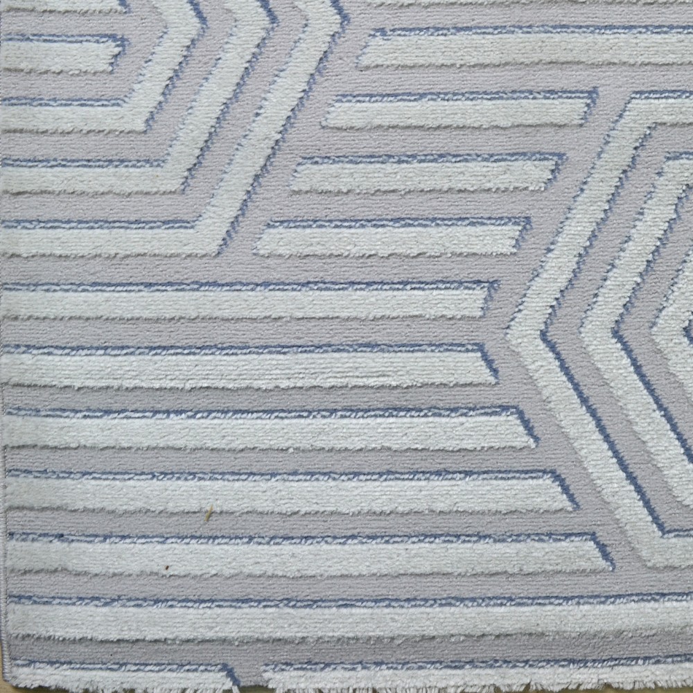 Χαλιά Atlantik Geometric A3910A-GRIV 160X230cm Γκρι