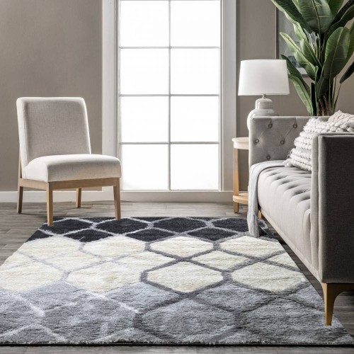 Χαλιά Shaggy Moroccan Kaplan CU53A-VIB22 160x220cm