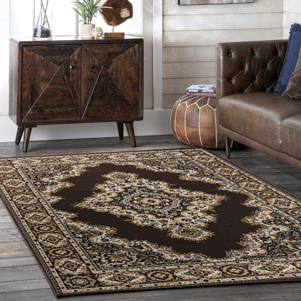 Χαλιά Κλασικά Sintelo Practica PRC58-BR Καφέ 300X400cm