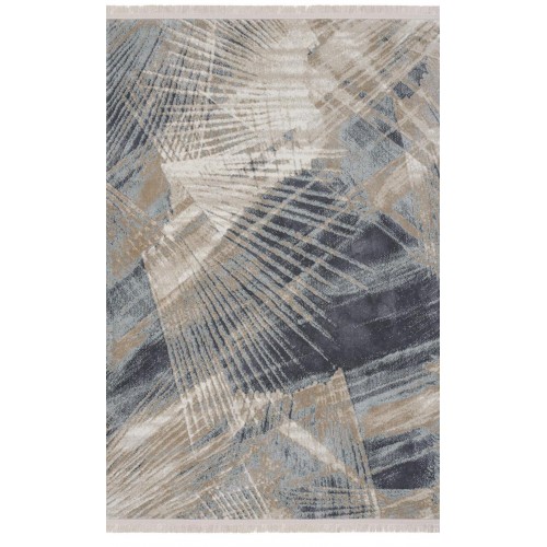 Χαλί Sintel Palermo κρόσσια 03834806-GR 160X230cm - Γκρι - μπλε