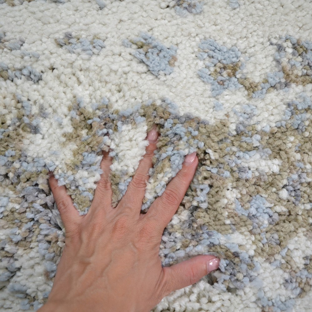 Χαλιά Shaggy Moroccan Thom Abstract TH-120LBLIV Ιβουάρ 160x230cm Χαλιά Shaggy Moroccan Thom Abstract TH-120LBLIV Ιβουάρ 160x230cm