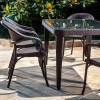 Πολυθρόνα Πολυπροπυλένιου Rattan Pacific CH538-BR Καφέ 58×56×84εκ Πολυθρόνα Πολυπροπυλένιου Rattan Pacific CH538-BR Καφέ 58×56×84εκ