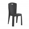 Set (3pcs) Table with 2 Chairs 60x60x70 Paris GRDPARIS-RETZO-ANT Anthracite
