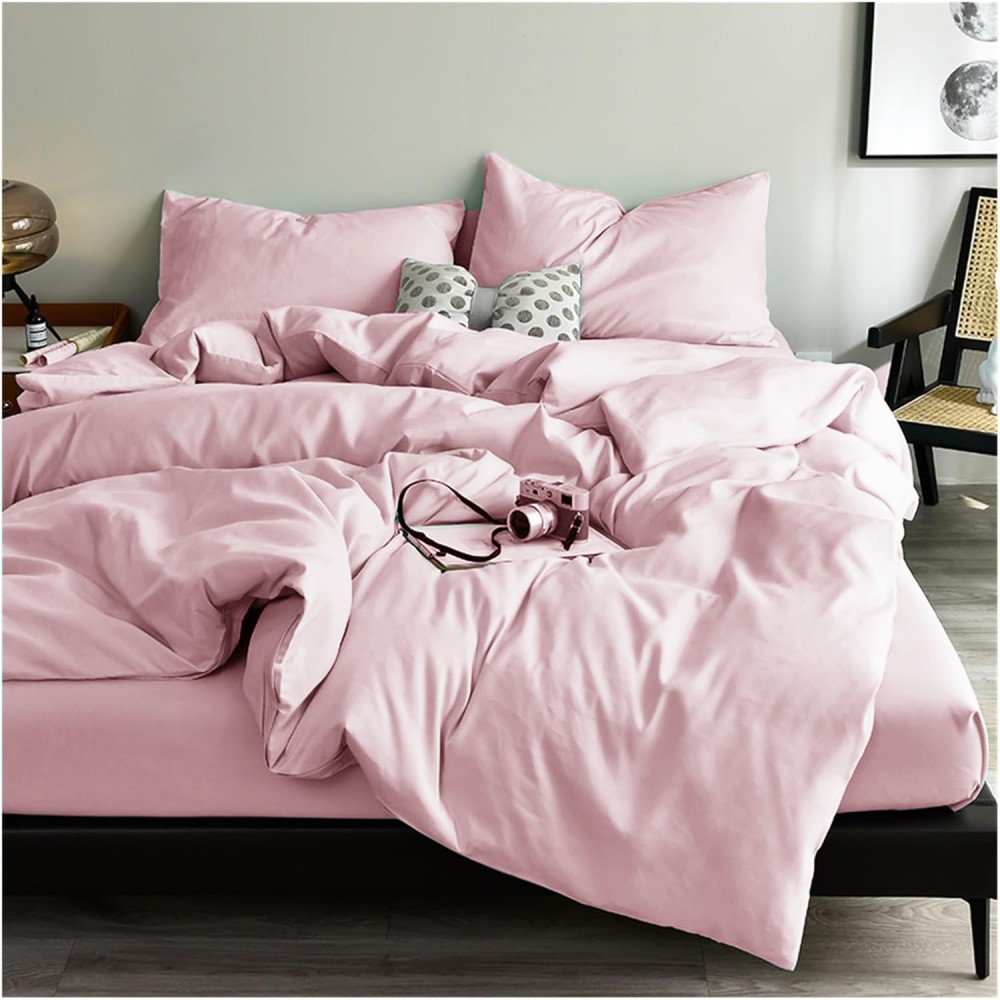 Set Single Duvet Case Soft colour (3pcs) DC895-PN Set Single Duvet Case Soft colour (3pcs) DC895-PN