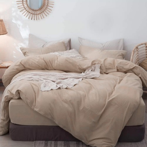 Υπέρδιπλα Σετ σεντόνια Jacquard 220X240 SH134-BG