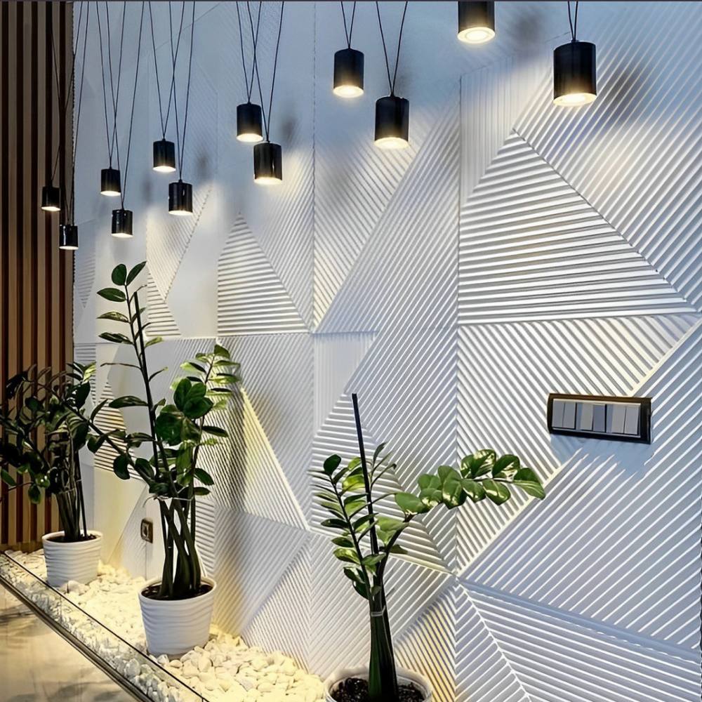 Διακόσμηση τοίχου 3D πάνελ PVC Geometry 50x50cm (τμχ) WA0049-PCS Διακόσμηση τοίχου 3D πάνελ PVC Geometry 50x50cm (τμχ) WA0049-PCS