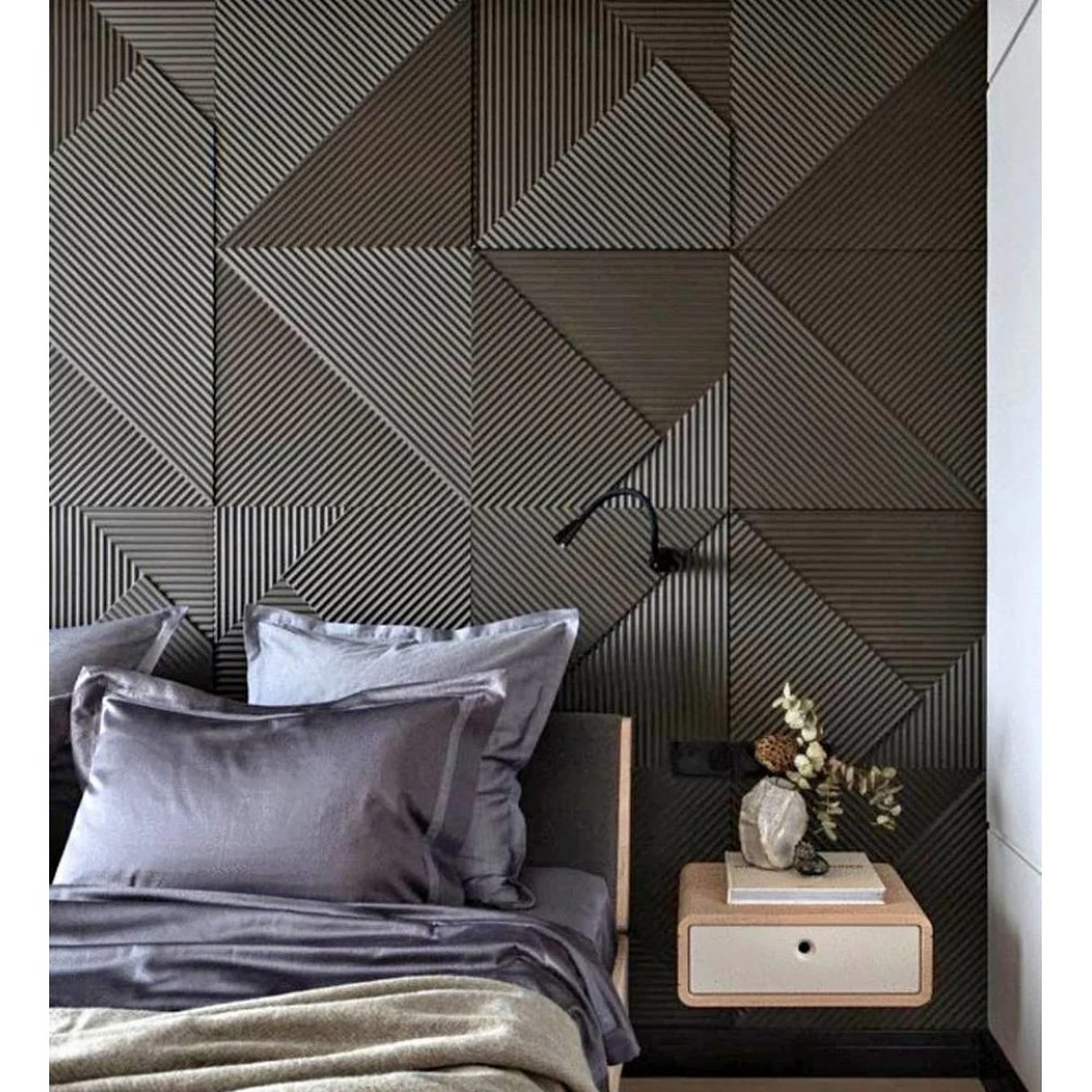 Διακόσμηση τοίχου 3D πάνελ PVC Geometry 50x50cm (τμχ) WA0049-PCS Διακόσμηση τοίχου 3D πάνελ PVC Geometry 50x50cm (τμχ) WA0049-PCS