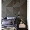Διακόσμηση τοίχου 3D πάνελ PVC Geometry 50x50cm (τμχ) WA0049-PCS Διακόσμηση τοίχου 3D πάνελ PVC Geometry 50x50cm (τμχ) WA0049-PCS
