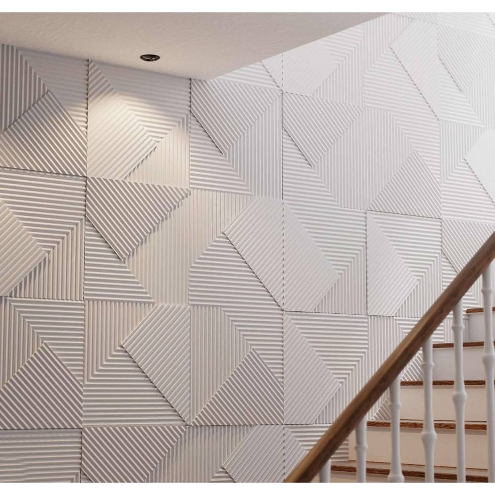 Διακόσμηση τοίχου 3D πάνελ PVC Geometry 50x50cm (τμχ) WA0049-PCS Διακόσμηση τοίχου 3D πάνελ PVC Geometry 50x50cm (τμχ) WA0049-PCS
