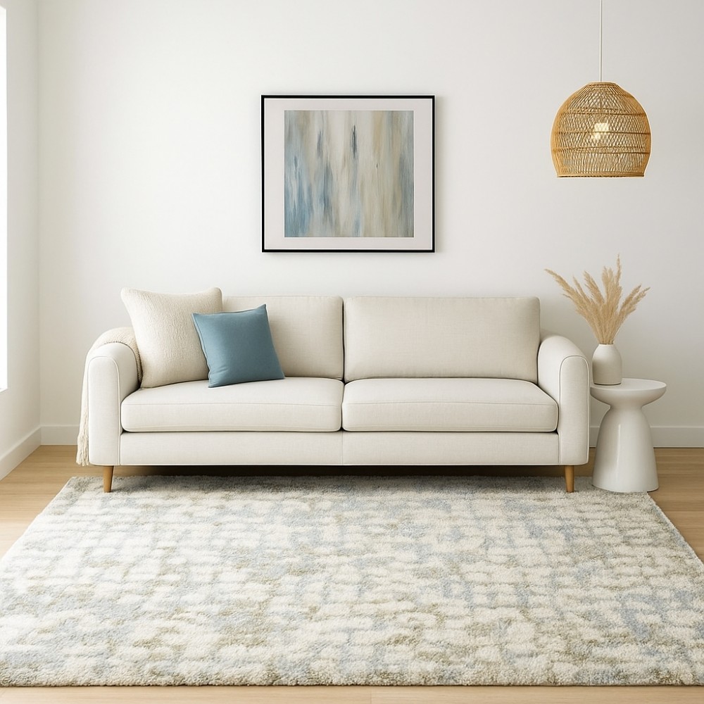Carpets Shaggy Moroccan Abstract TH-161LBLIV 160x230cm Carpets Shaggy Moroccan Abstract TH-161LBLIV 160x230cm