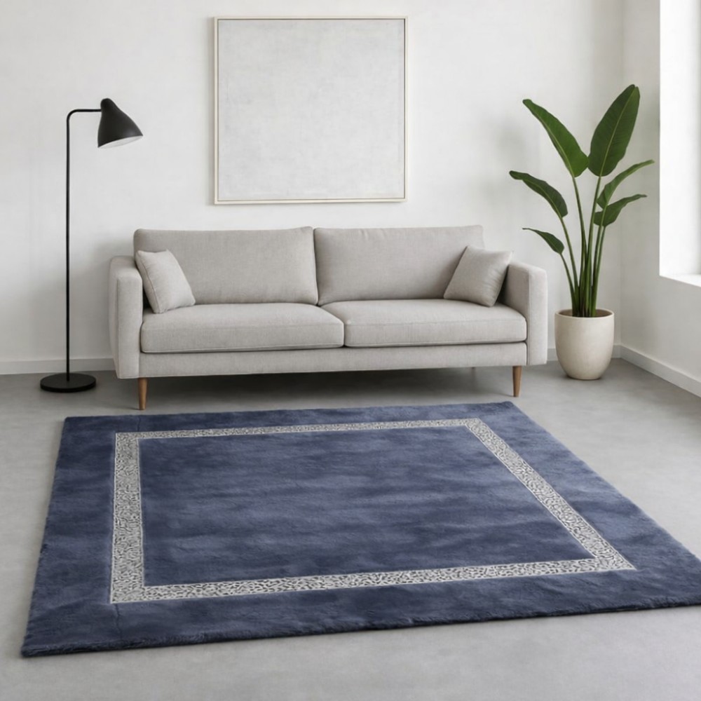 Πολυτελές Γούνινο Χαλί Rabbit Luxurius DSN01-GRSLV Γκρι-ασημί 160x220cm Πολυτελές Γούνινο Χαλί Rabbit Luxurius DSN01-GRSLV Γκρι-ασημί 160x220cm