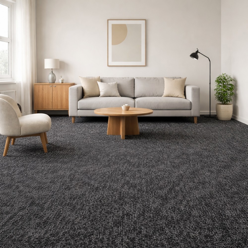 Μοκέτα - Χαλί σε έτοιμη διάσταση Jollie Ανθρακί EM051ANT-200 200X230cm