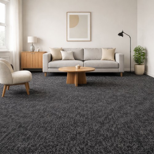 Μοκέτα - Χαλί σε έτοιμη διάσταση Jollie Ανθρακί EM051ANT-290 200X290cm