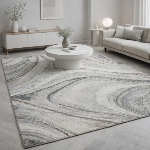 Χαλιά Almira HE783-CREAMO Κρεμ 200X270cm