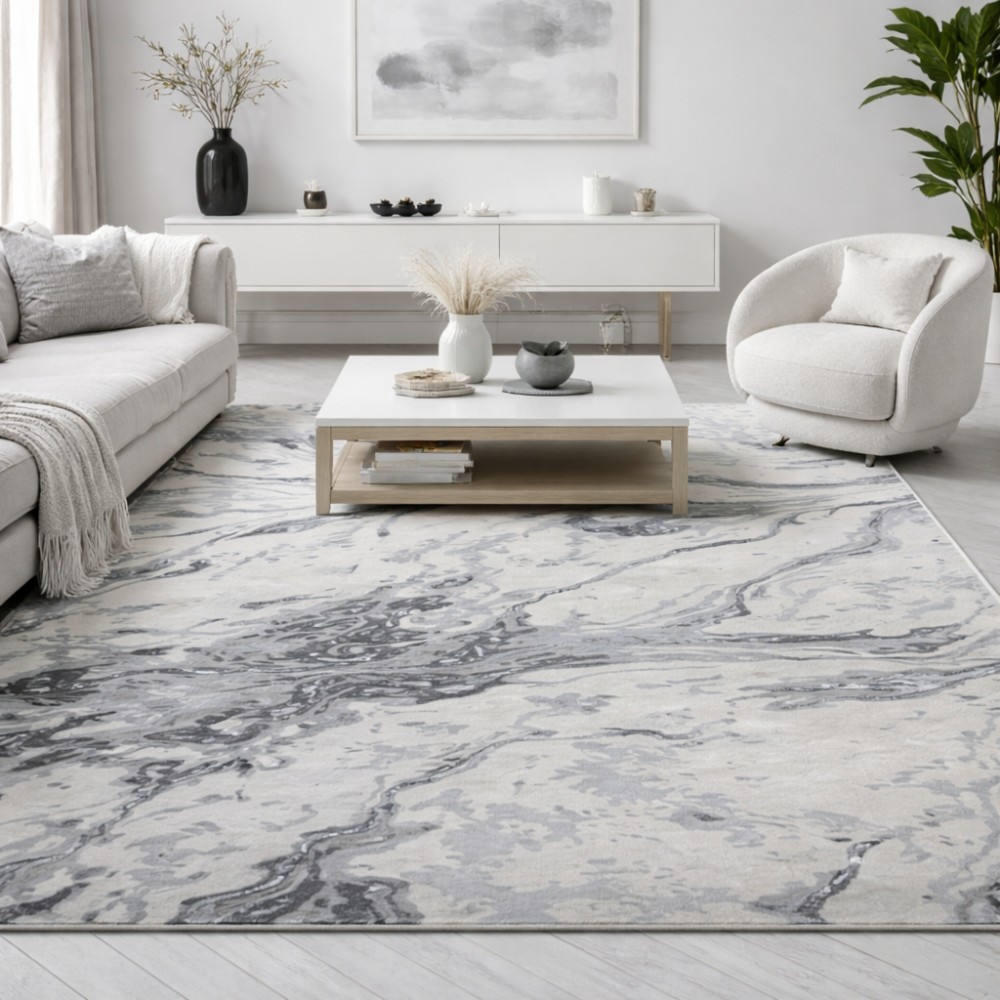 Χαλιά Almira HE793-LGR Γκρι 200X270cm Χαλιά Almira HE793-LGR Γκρι 200X270cm