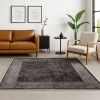 Χαλιά Κλασικά Heatset ανάγλυφα με κρόσσι Halic 200X270cm HL606-BR-200 Καφέ