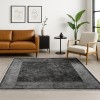 Χαλιά Κλασικά Heatset ανάγλυφα με κρόσσι Halic 200X270cm HL606-GR-200 Γκρι