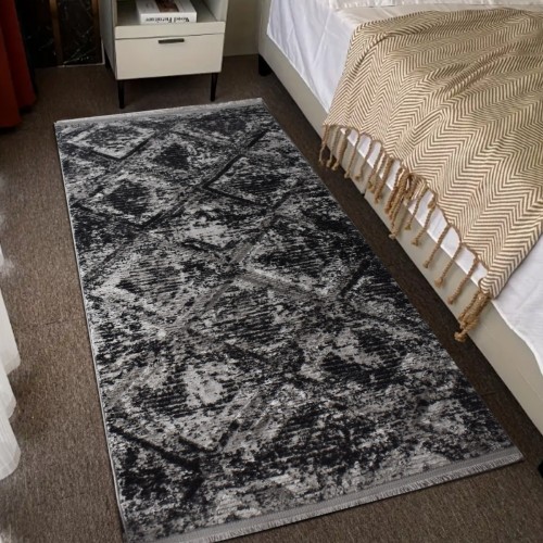 Bedroom Runner rugs Set Halic (1*80X200+2*80X130)  HL615-GR-SET Γκρι 