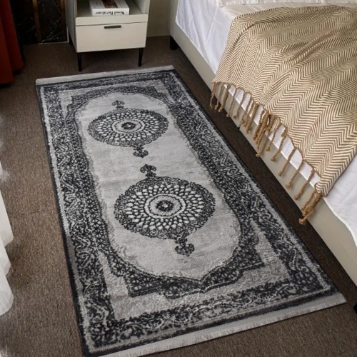 Bedroom Runner rugs Set Halic (1*80X200+2*80X130)  HL650-GR-SET Γκρι 