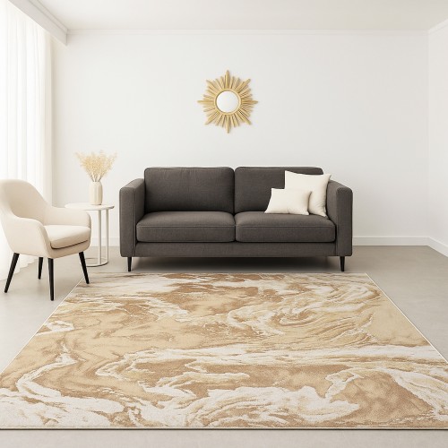 Χαλιά Springs SPG11-BG 200X270cm Μπεζ (caremel b. ivory) - LUX