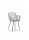 Πολυθρόνα Πολυπροπυλένιου Candy CH534-GR Γκρι 52x56.5x81.5cm -005B