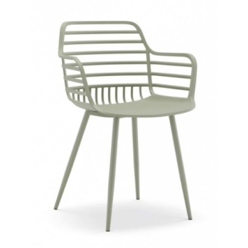 Πολυθρόνα Πολυπροπυλένιου Candy CH534-MNT Μέντα 52x56.5x81.5cm -005B