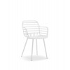 Πολυθρόνα Πολυπροπυλένιου Candy CH534-WH Λευκό 52x56.5x81.5cm -005B Πολυθρόνα Πολυπροπυλένιου Candy CH534-WH Λευκό 52x56.5x81.5cm -005B