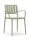 Πολυθρόνα Πολυπροπυλένιου Tiana CH535-MNT Μέντα 55.5x57x81cm -002F