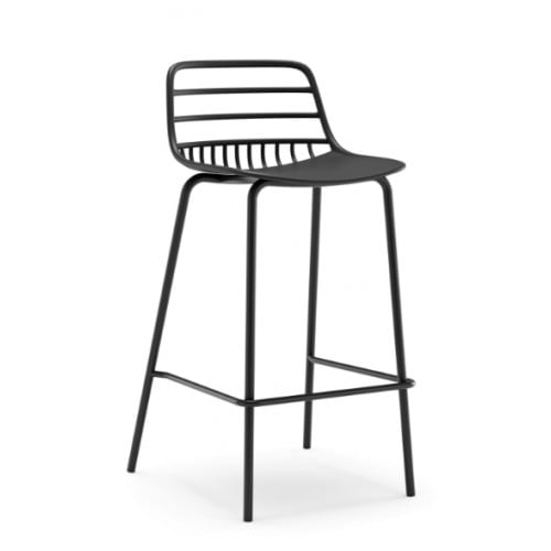 Πολυθρόνα Πολυπροπυλένιου Vivian CH536-BLC Μαύρο 44x40x88cm -005ΒΤ
