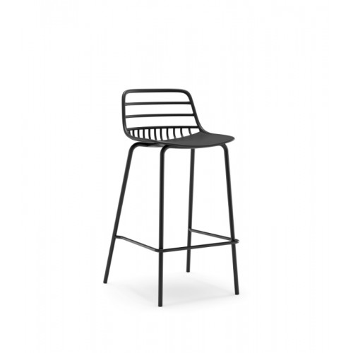 Πολυθρόνα Πολυπροπυλένιου Vivian CH536-BLC Μαύρο 44x40x88cm -005ΒΤ