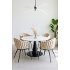 Velvet Armchair Melbourne VLT01-BG-B Beige with Black Legs 50x62x83cm