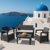 Σετ (4τμχ) Σαλόνι κήπου Ithaki (Διθέσιος και Πολυθρόνες) Rattan Γκρι-γκρι ITHAKI-DGR-GREY Σετ (4τμχ) Σαλόνι κήπου Ithaki (Διθέσιος και Πολυθρόνες) Rattan Γκρι-γκρι ITHAKI-DGR-GREY