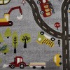 Παιδικό Χαλί-Πατάκι 3D FCity Adventure E188A 80X150cm - Γκρι Παιδικό Χαλί-Πατάκι 3D FCity Adventure E188A 80X150cm - Γκρι