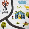 Παιδικό Χαλί 3D Farm Adventure P185A 200X250cm - Κρέμ