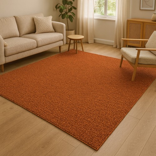 1 + 1 ΔΩΡΟ Μοκέτες - Χαλιά σε έτοιμες διαστάσεις Jollie Πορτοκαλί EM050ORG-150 150X200cm